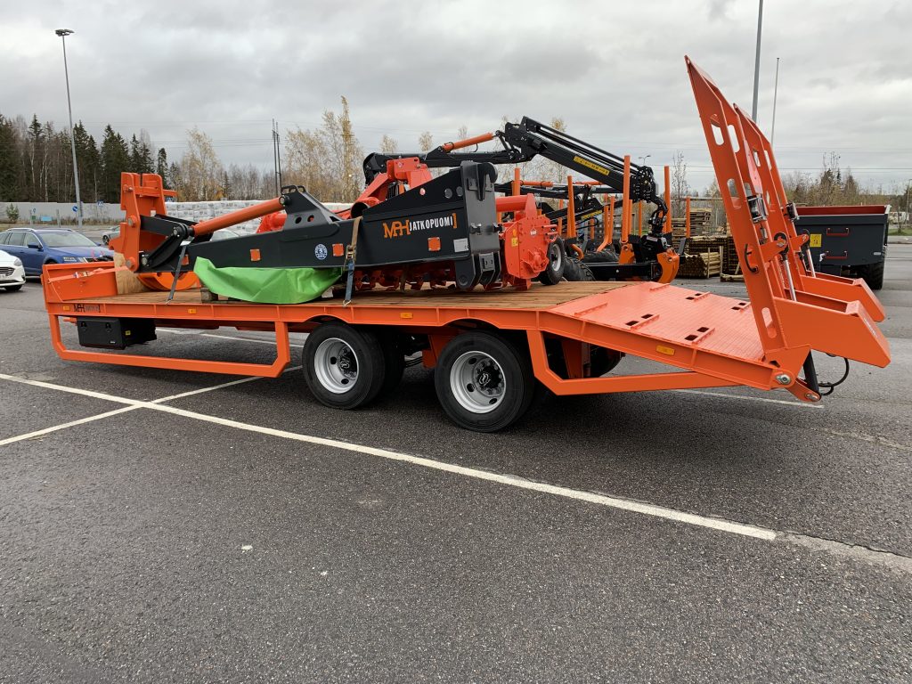 Extension Boom and Trailer 20