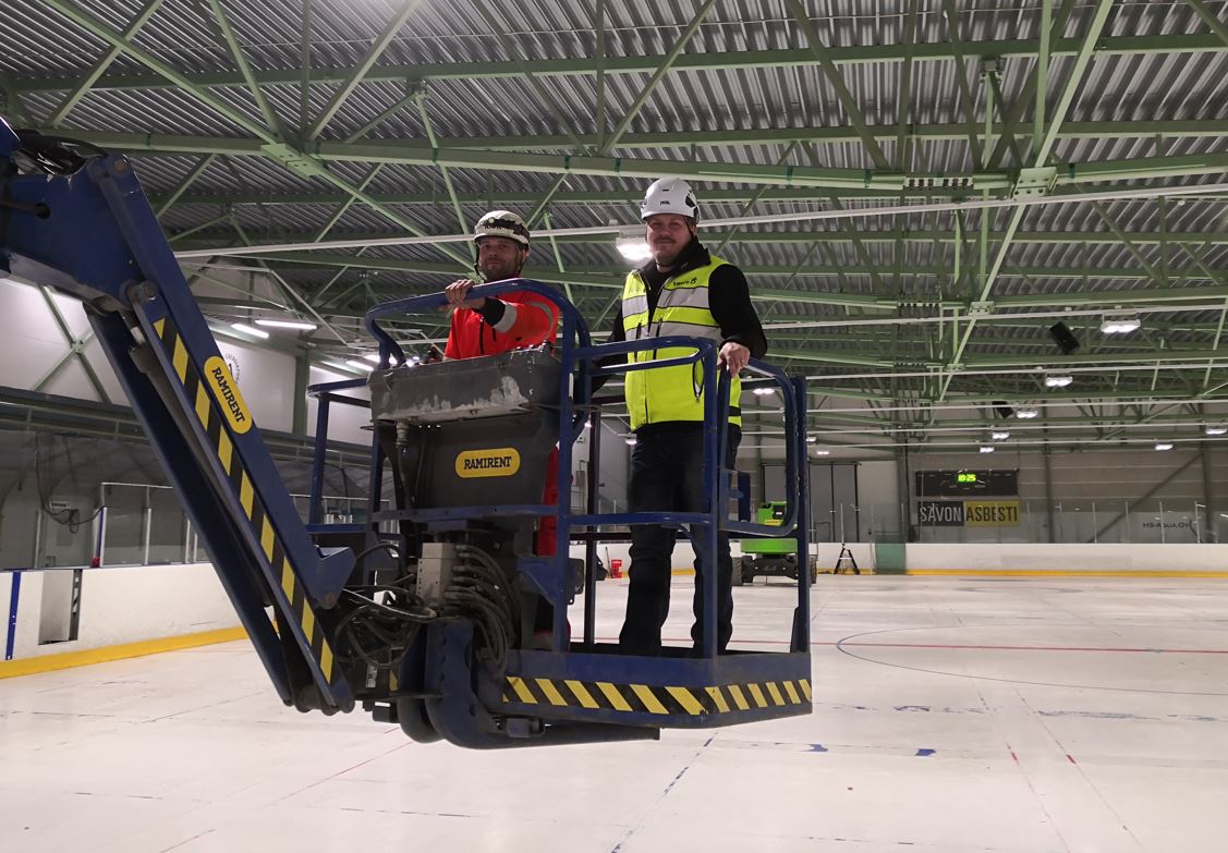Load Bearing Structures for Leppävirta Ice Hockey Hall